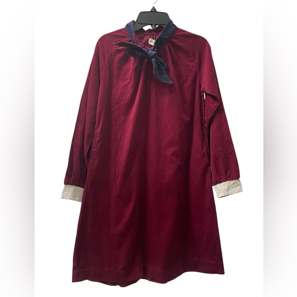 NWT Olive Juice Cranberry Corduroy Dress